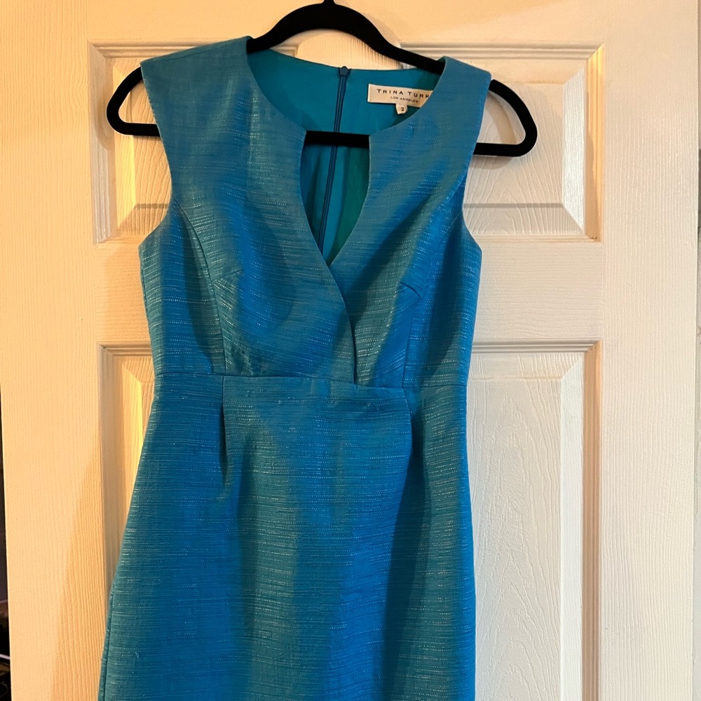 COPY - Trina Turk blue dress